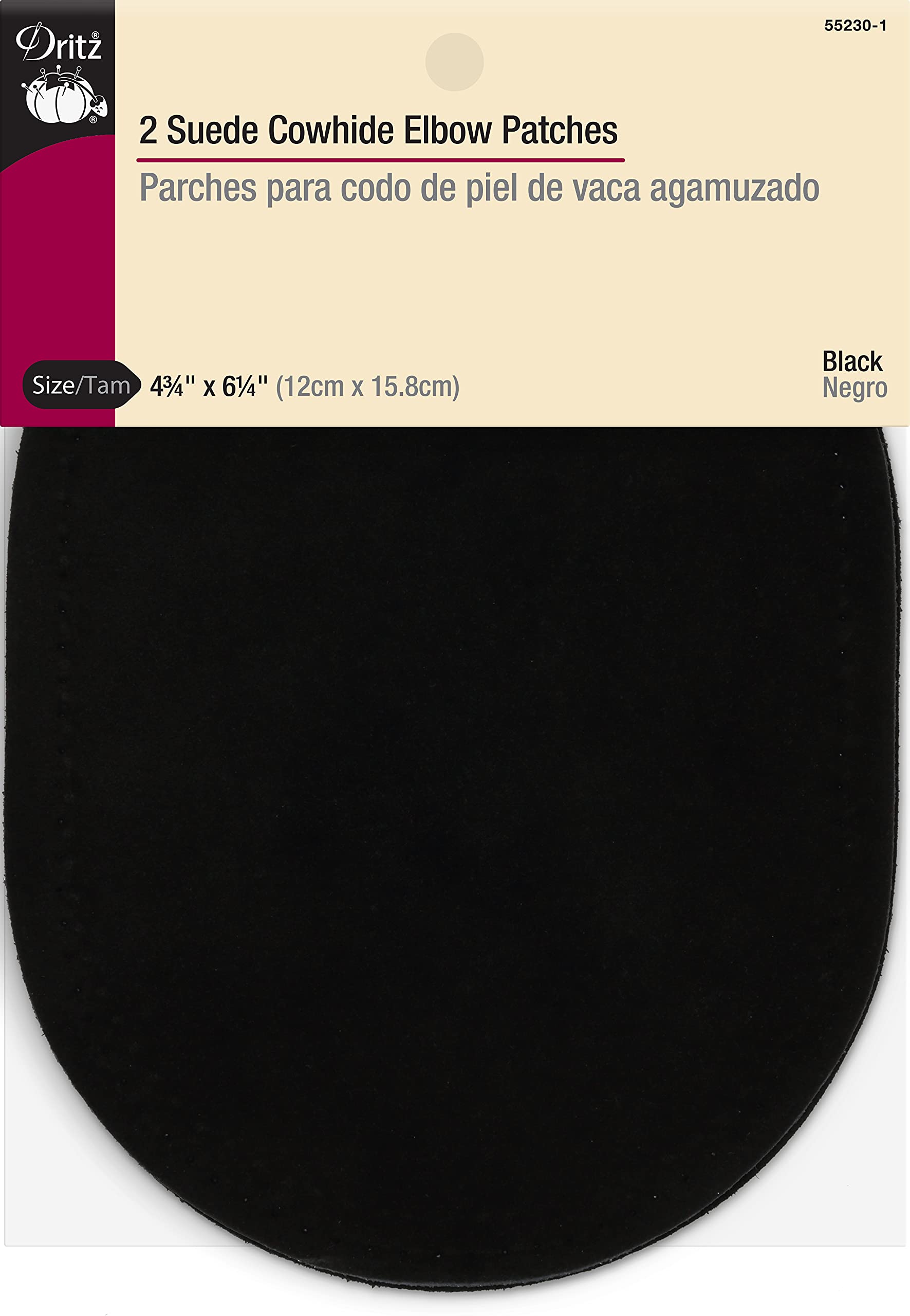 Algopix Similar Product 11 - Dritz 552301 Suede Elbow Patches