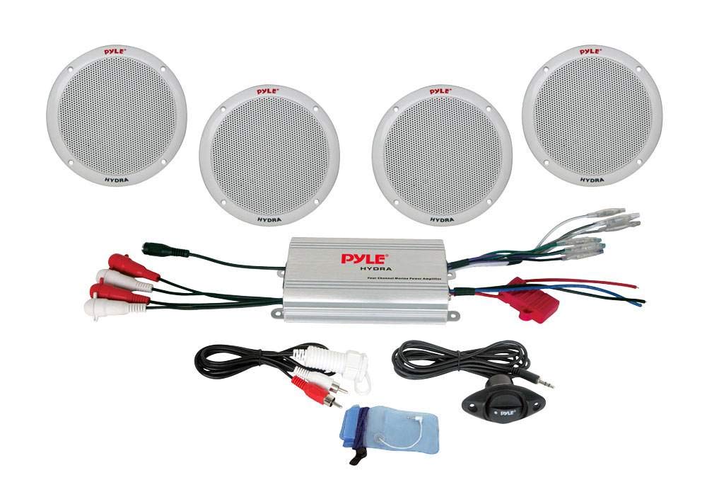 Algopix Similar Product 4 - Pyle Marine Receiver Speaker Kit 