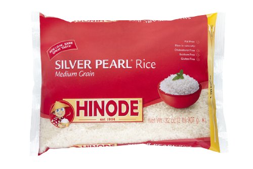 Algopix Similar Product 5 - 2lb Hinode Silver Pearl Medium Grain