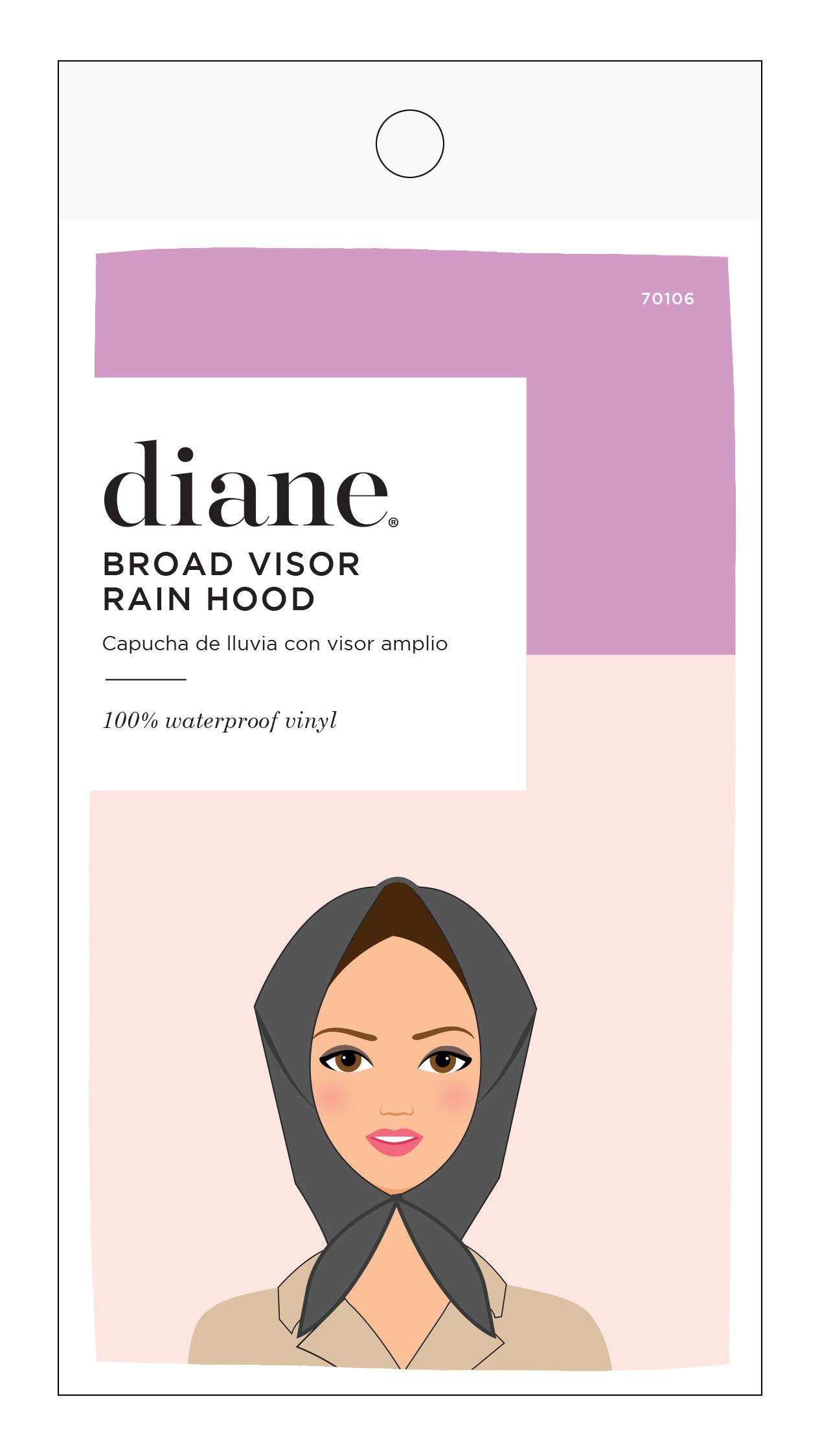 Algopix Similar Product 3 - Diane Broad Visor Rain Hood
