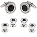 Algopix Similar Product 7 - Mens Black Onyx and Cubic Zirconia