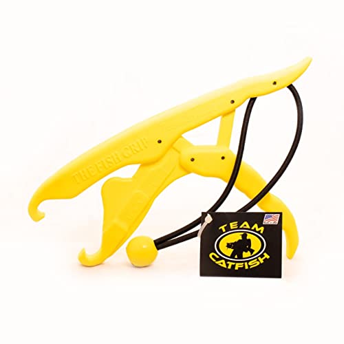 Algopix Similar Product 5 - Team Catfish Yellow Floating Fish Grip