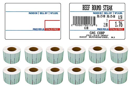 Algopix Similar Product 14 - CAS LST8010 Printing Scale Label 58 x