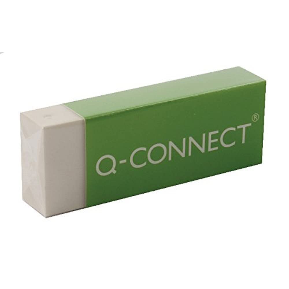Algopix Similar Product 14 - QConnect PVC Eraser KF00236  White