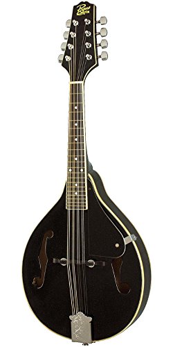 Algopix Similar Product 9 - Rogue RM-100A A-Style Mandolin Black