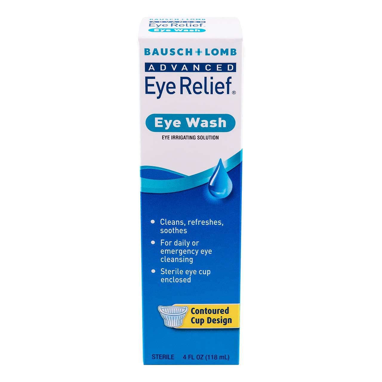 Algopix Similar Product 16 - Bausch Lomb Eye Wash, 4 Oz.