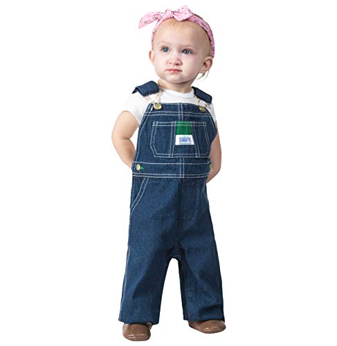 Algopix Similar Product 20 - Liberty Infant Denim Bib Overall Rigid