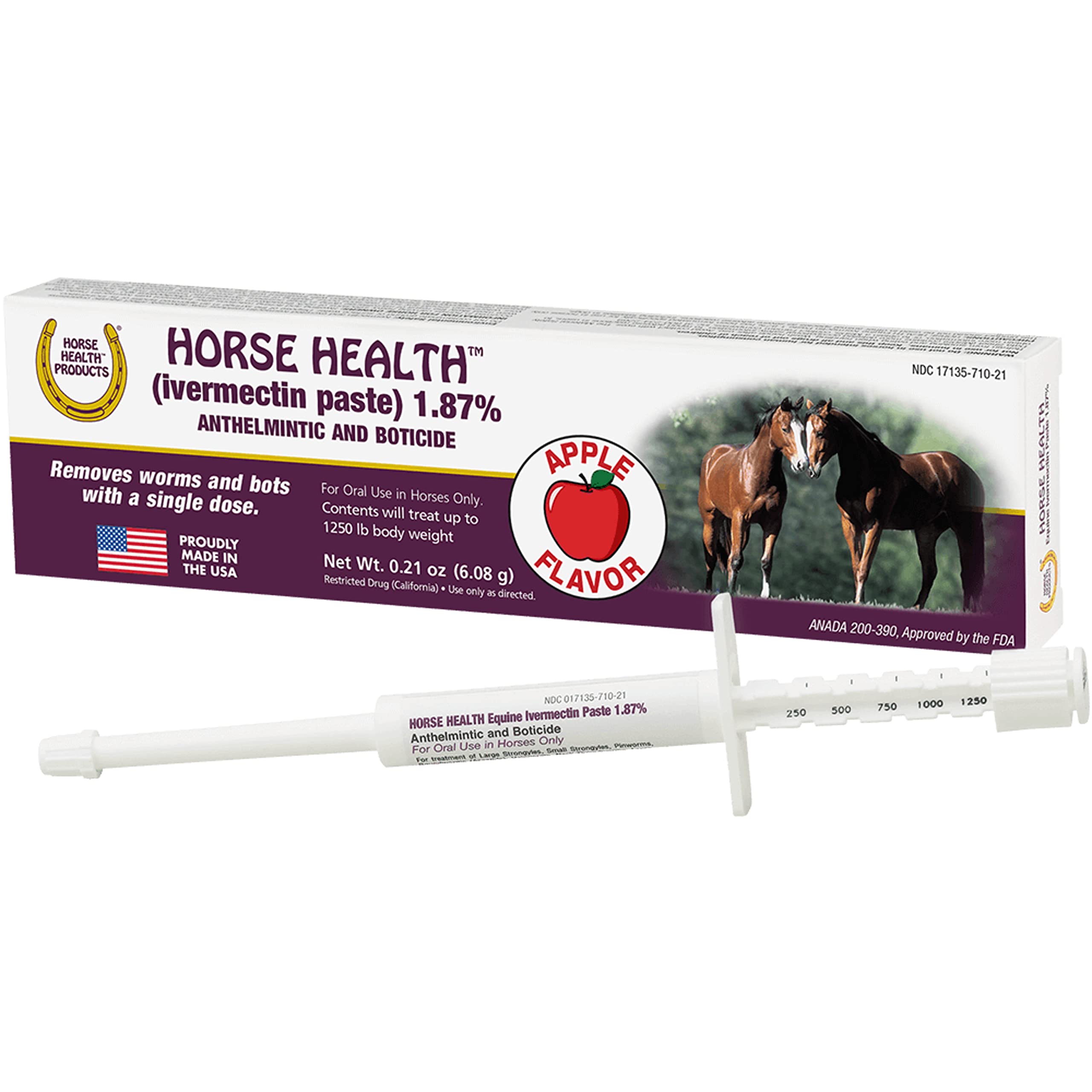 Algopix Similar Product 16 - Horse Health ivermectin paste 187