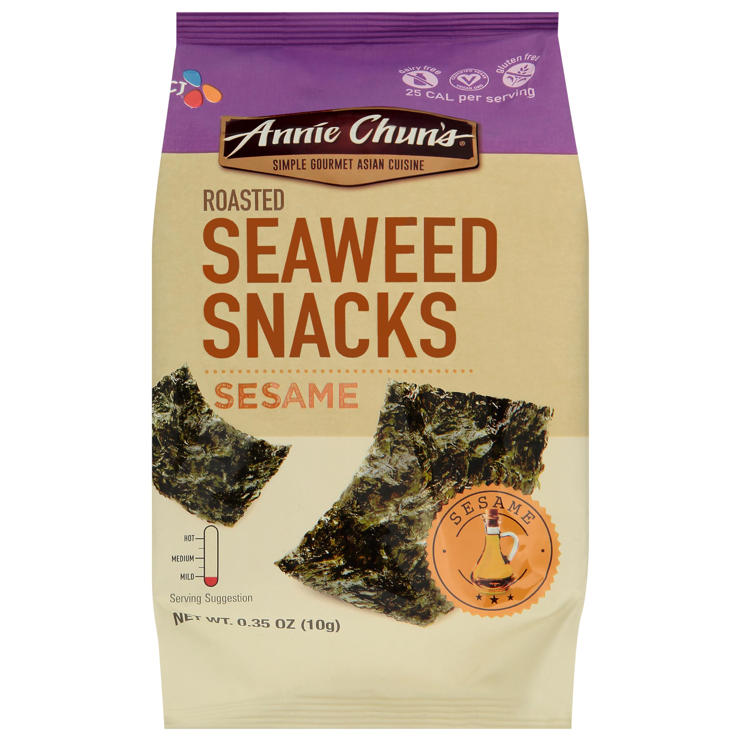 Algopix Similar Product 14 - Annie Chuns Roasted Seaweed Snacks