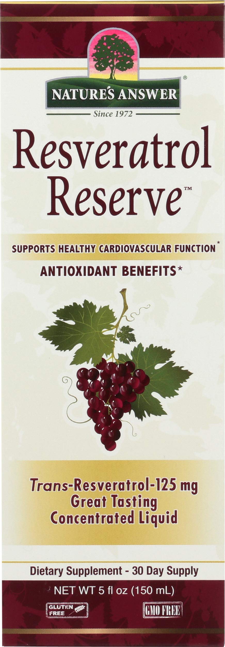 Algopix Similar Product 8 - Natures Answer Resveratrol Reserve 5
