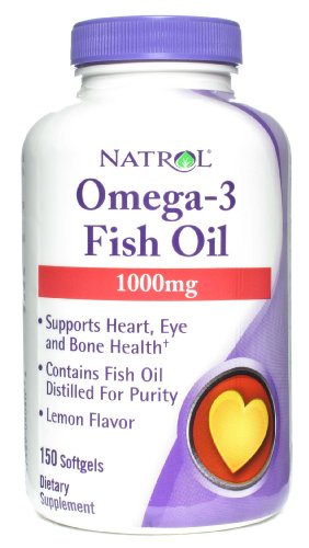 Algopix Similar Product 16 - Natrol Omega 3 1000Mg 150 Sgel12