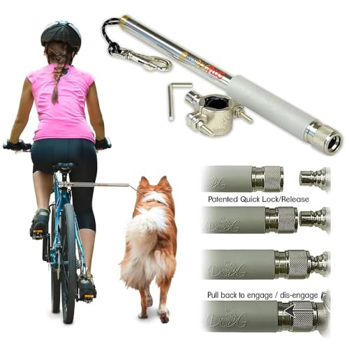 Algopix Similar Product 7 - WalkyDog Plus Dog Bicycle Leash for Bike