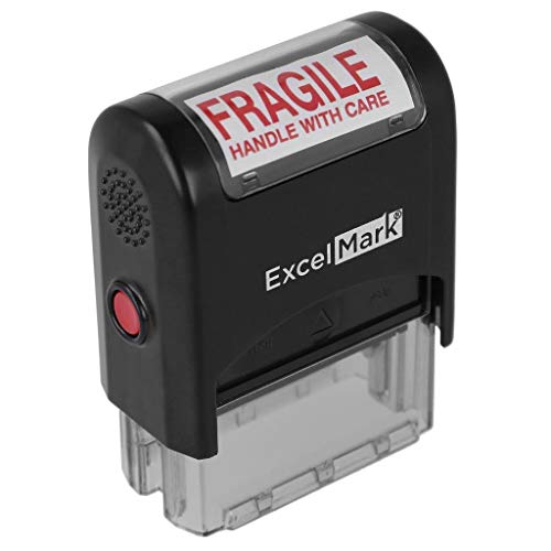Algopix Similar Product 11 - Fragile Handle with Care Self Inking