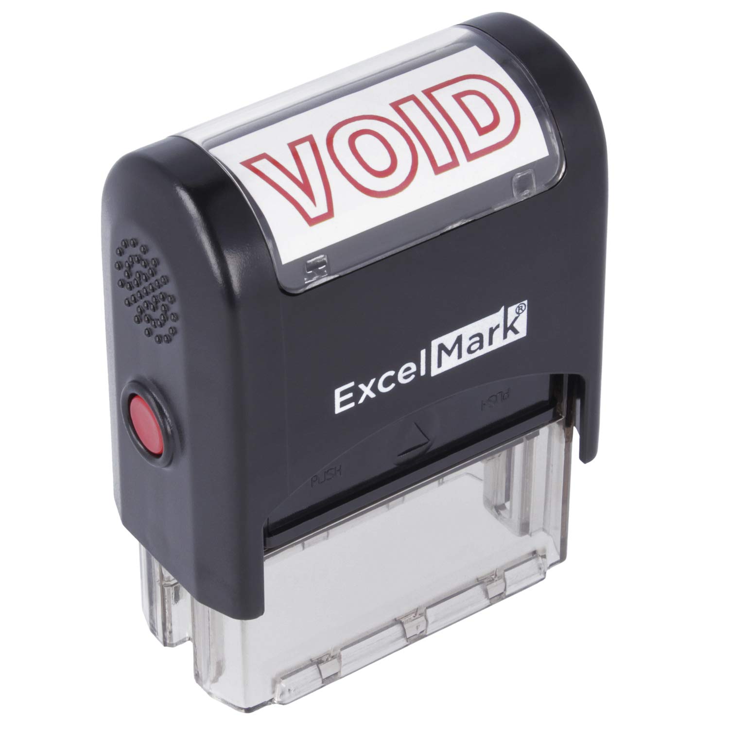 Algopix Similar Product 13 - Void Self Inking Rubber Stamp - Red Ink