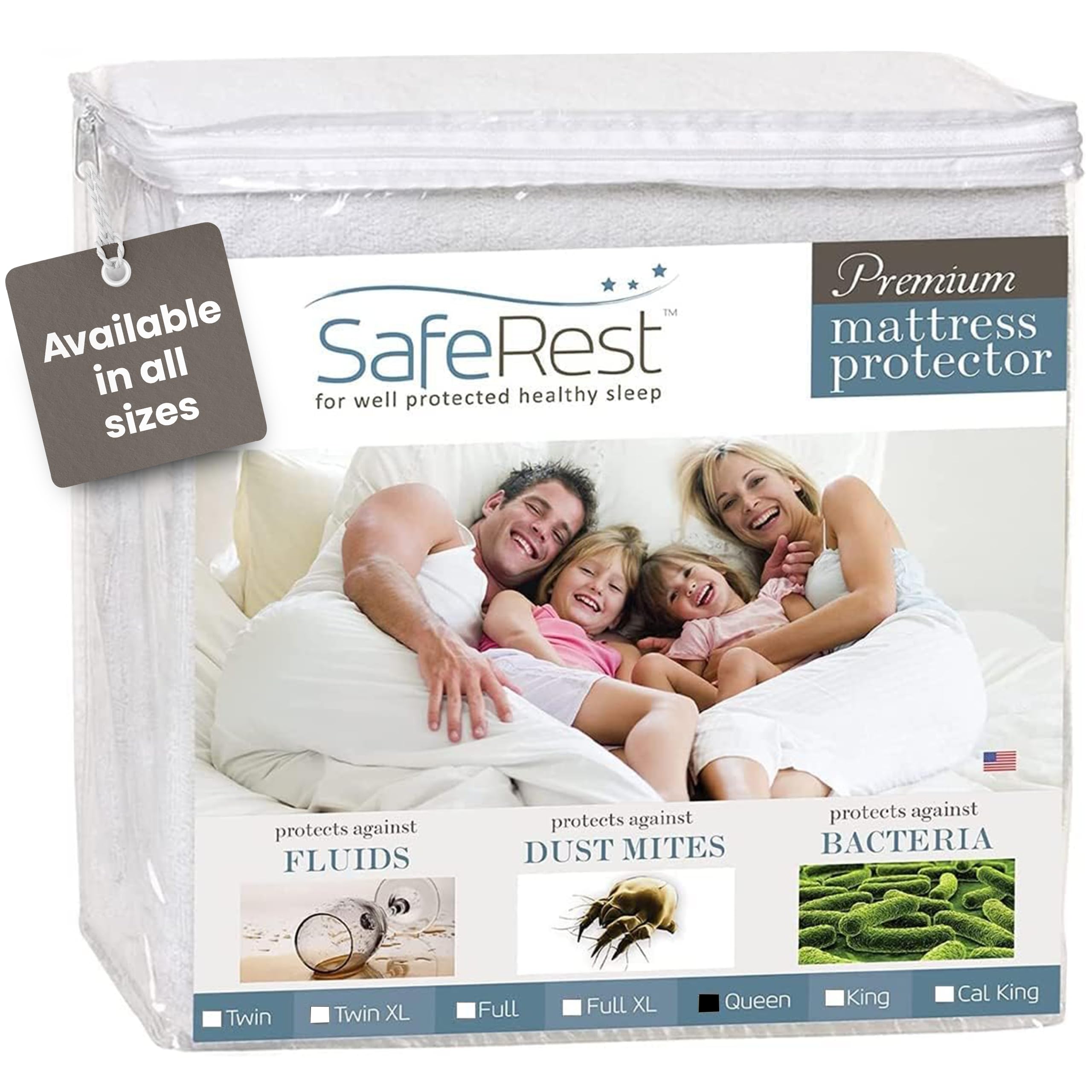 Algopix Similar Product 17 - SafeRest 100 Waterproof Queen Size