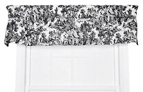 Algopix Similar Product 3 - Victoria Park Toile Tailored Valence