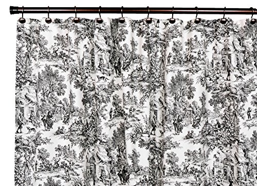 Algopix Similar Product 13 - Victoria Park Toile Bathroom Shower