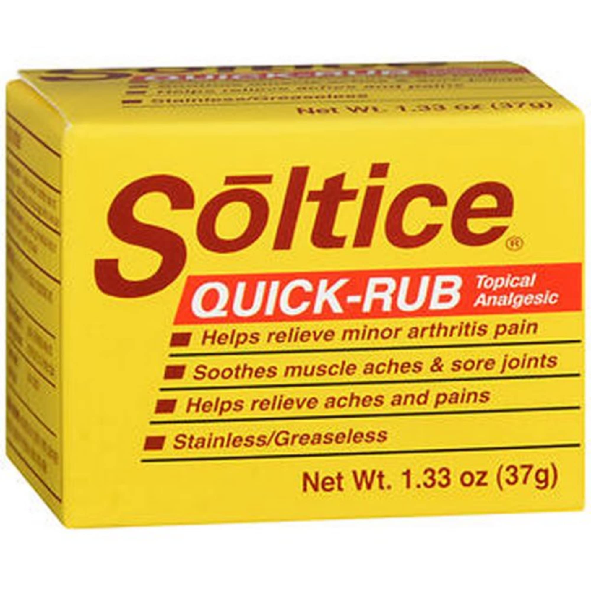 Algopix Similar Product 6 - Soltice Quick Rub Topical Pain