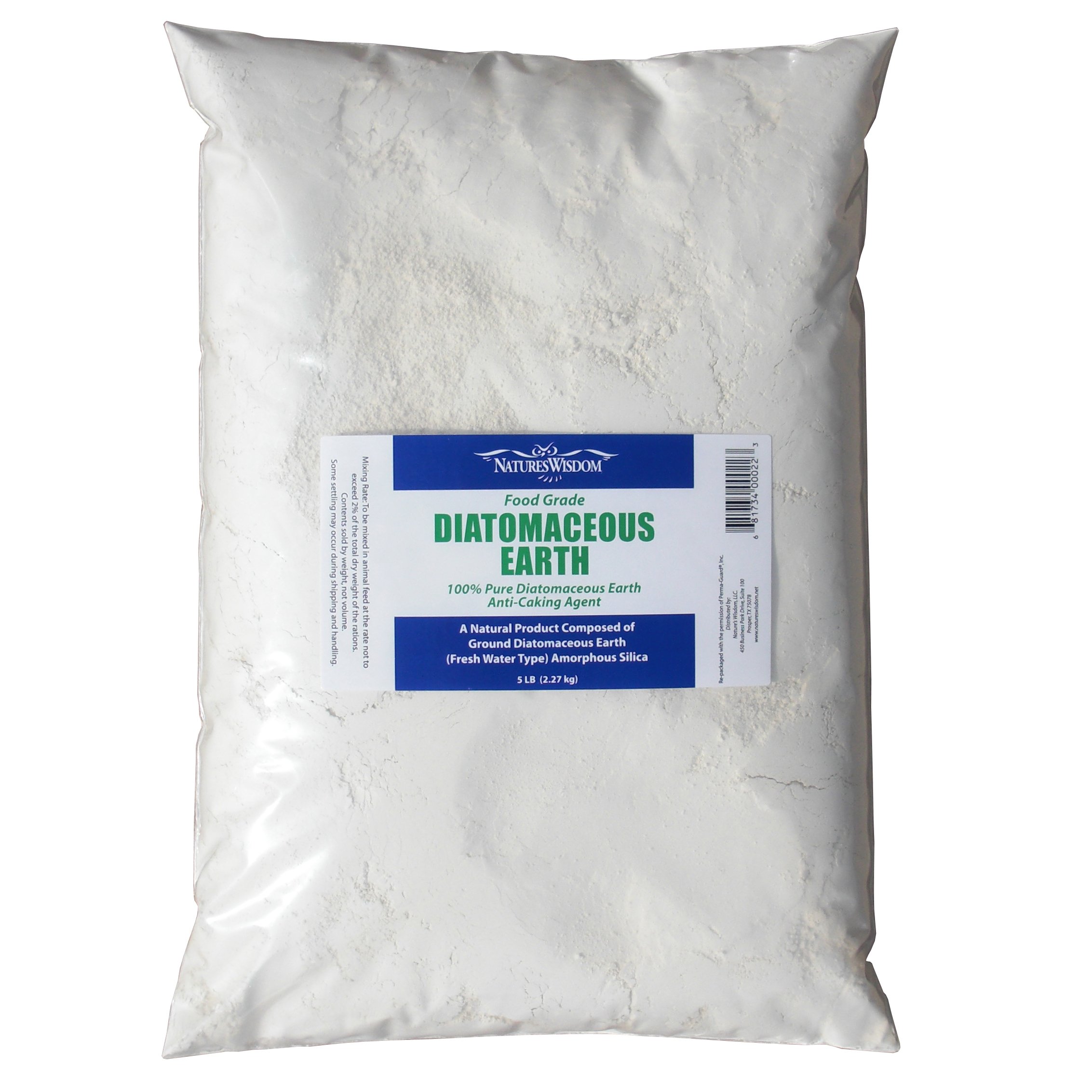 Algopix Similar Product 19 - Natures Wisdom Food Grade Diatomaceous