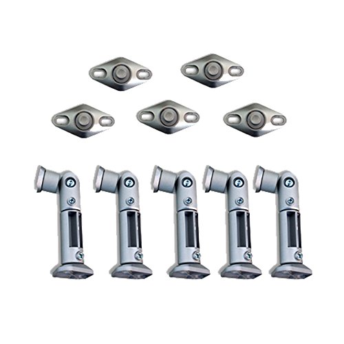 Algopix Similar Product 14 - Seismic Audio 5 Silver Home Mounts New