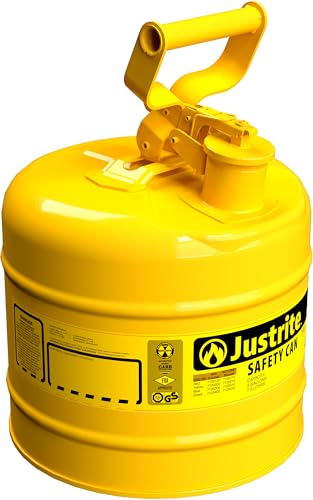 Algopix Similar Product 11 - Justrite 2 Gallon Type I Yellow Safety