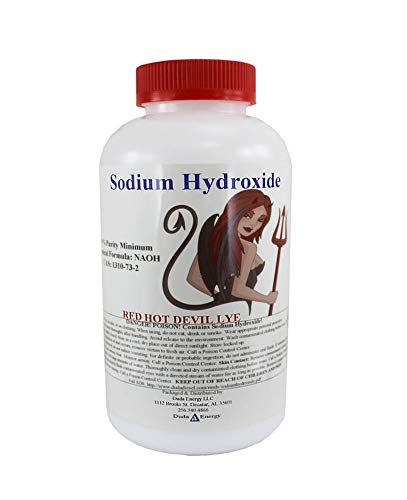 Algopix Similar Product 12 - 24 lb Red Hot Devil Lye Sodium
