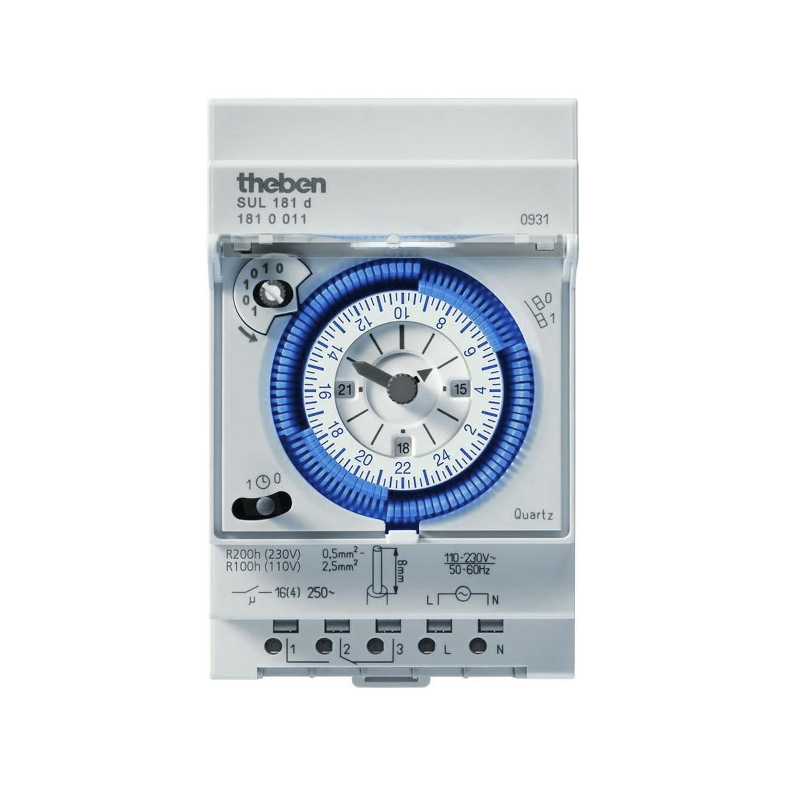 Algopix Similar Product 3 - Theben 1810011 SUL 181 d Analog