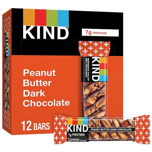 Algopix Similar Product 1 - KIND Nut Bars Peanut Butter Dark