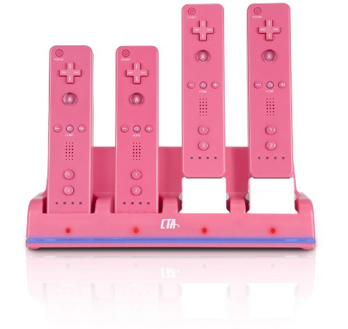 Algopix Similar Product 15 - Wii 4 Controller Charging Station with