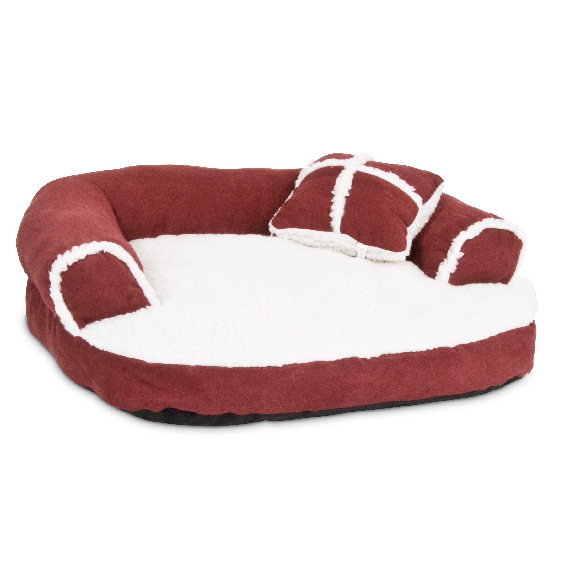 Algopix Similar Product 6 - Petmate Aspen Pet Sofa Bed with Pillow