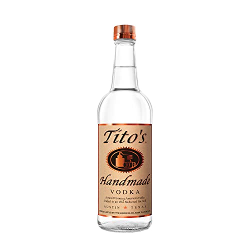 Algopix Similar Product 13 - Tito's Handmade Vodka, 750 mL, 80 Proof