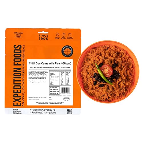 Algopix Similar Product 17 - Expedition Foods Chilli Con Carne with