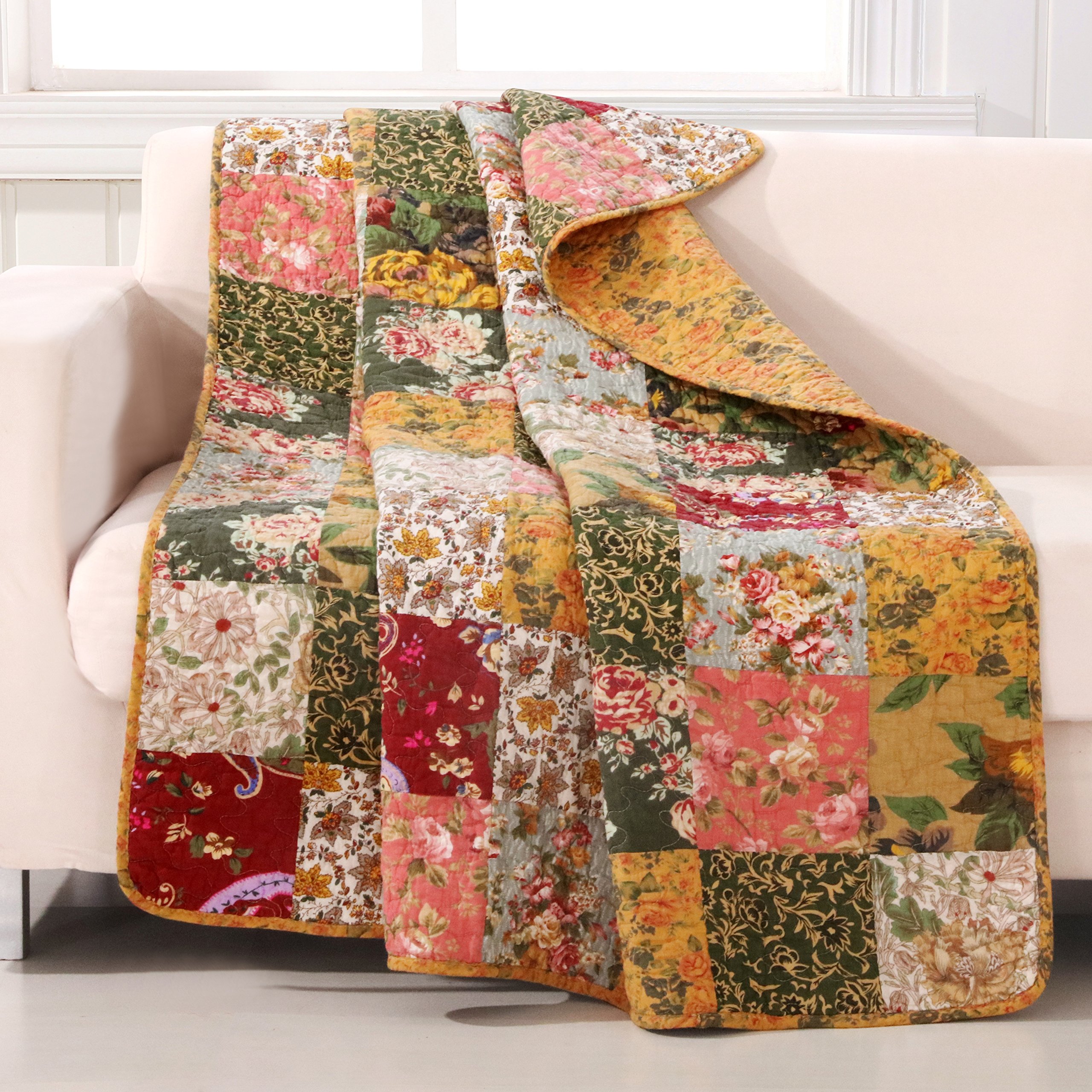 Algopix Similar Product 7 - Greenland Home Antique Chic Quilted