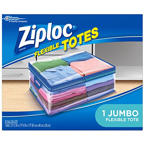 Algopix Similar Product 12 - Ziploc Flexible Totes Clothes and