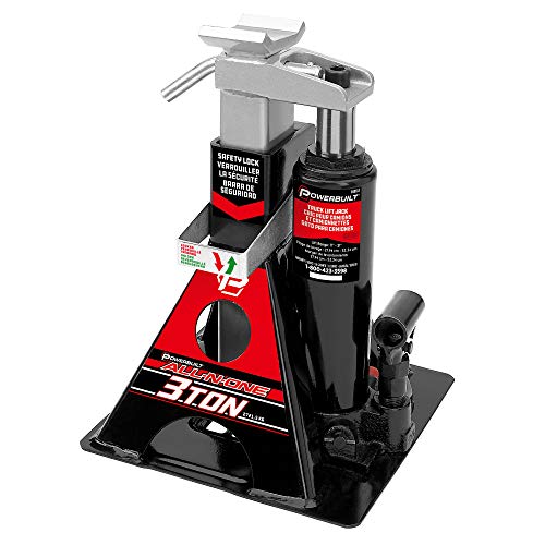 Algopix Similar Product 6 - Powerbuilt Bottle Jack and Jack Stands