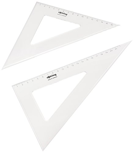 Algopix Similar Product 2 - Rotring Centro 25cm and 29cm Set Square