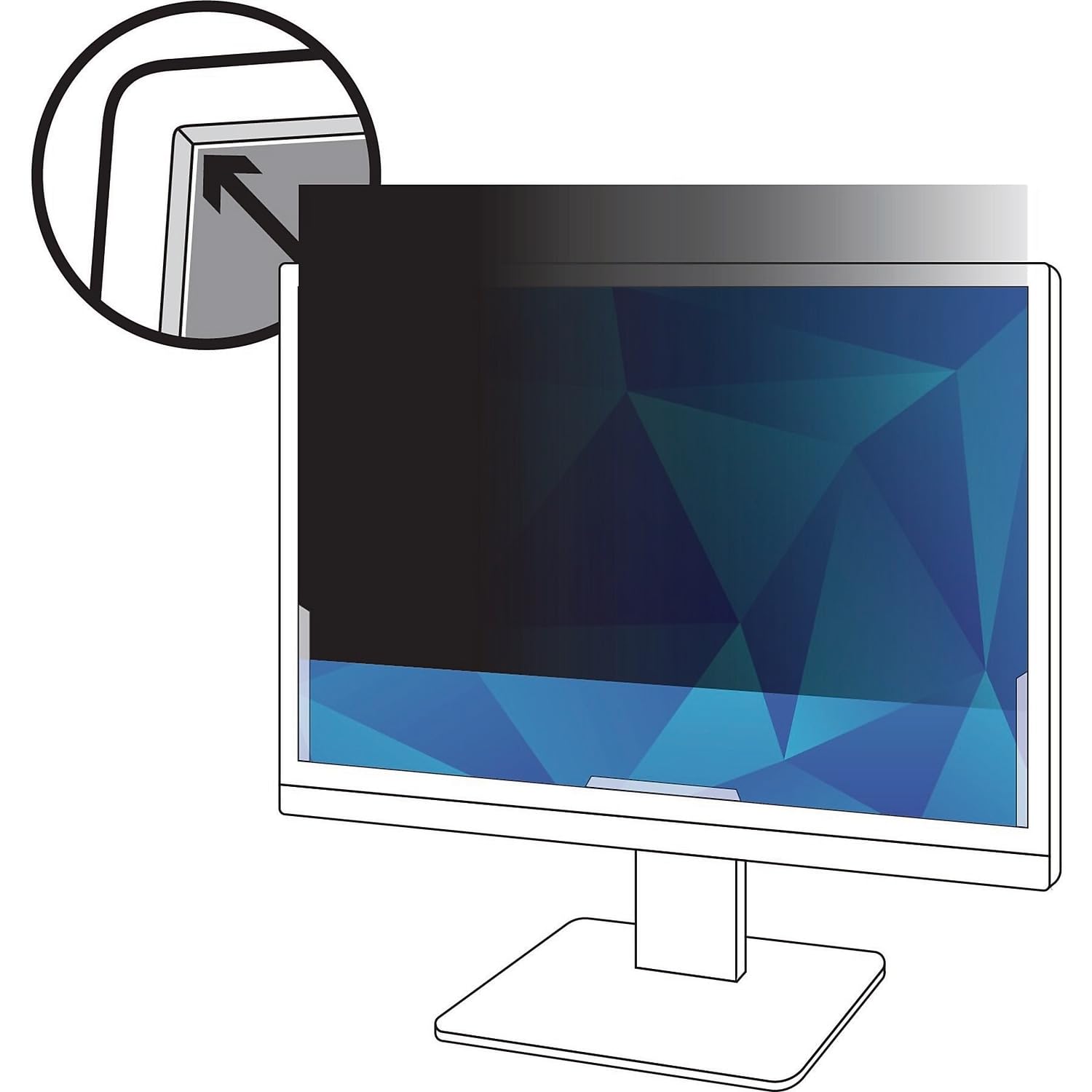 Algopix Similar Product 3 - 3M Privacy Filters 3M Privacy Filter