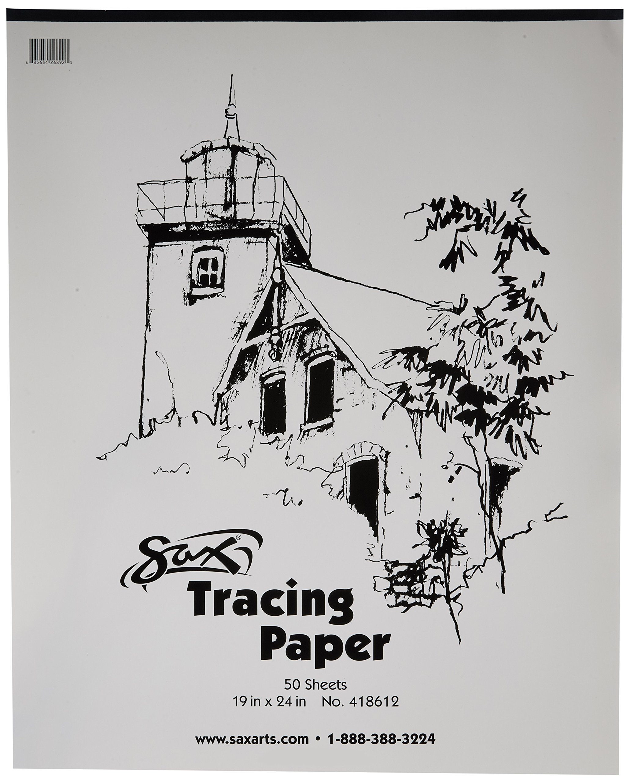 Algopix Similar Product 6 - Sax Tracing Paper Pad 25 lbs 19 x 24