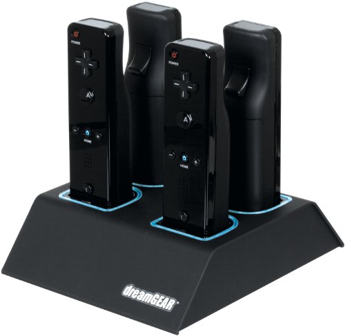Algopix Similar Product 5 - Dreamgear DGWII3119 Quad Dock for
