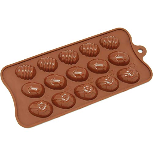 Algopix Similar Product 3 - Silicone Chocolate Candy Molds Easter