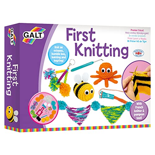 Algopix Similar Product 18 - Galt Toys First Knitting Arts & Craft