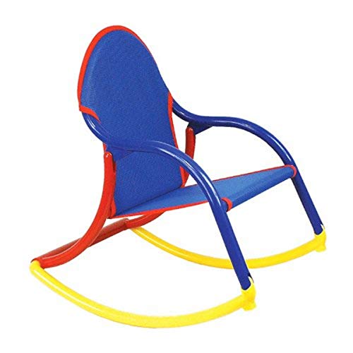Algopix Similar Product 3 - Hoohobbers Rocking Chair, Blue Mesh