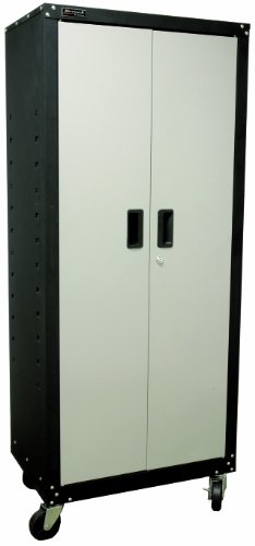 Algopix Similar Product 2 - Homak 2 Door Tall Mobile Cabinet with 4
