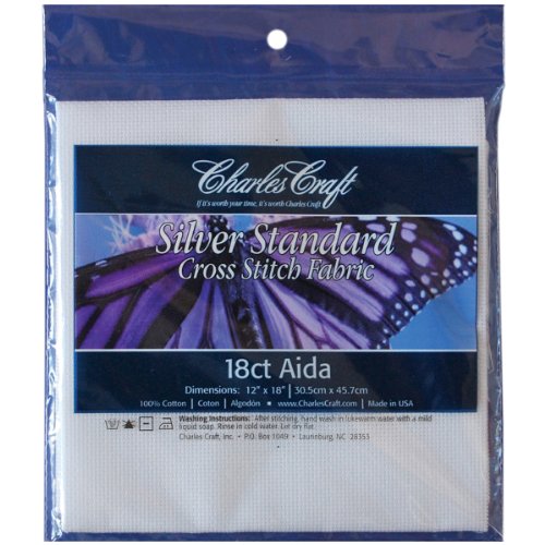 Algopix Similar Product 16 - DMC CR3806750 Silver Label Aida 12 by