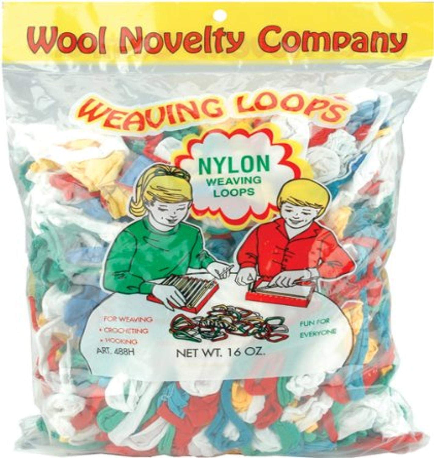 Algopix Similar Product 13 - Wool Novelty Nylon Weaving Loops 16oz