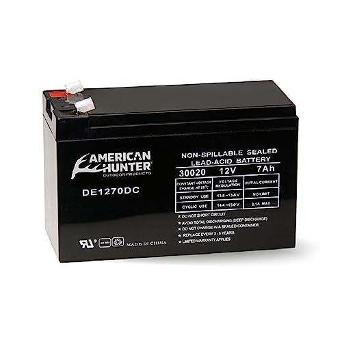 Algopix Similar Product 13 - AMERICAN HUNTER 12V 7 AMP HR Universal