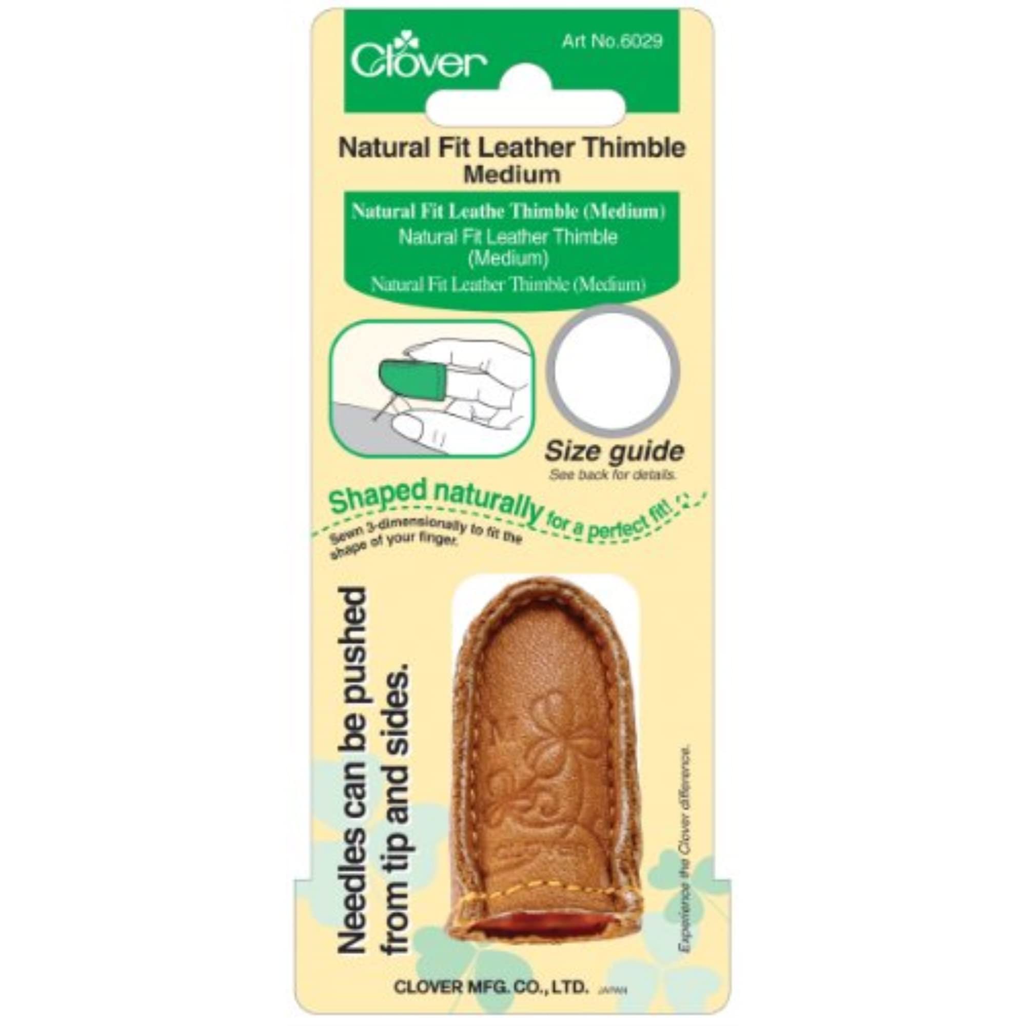 Algopix Similar Product 19 - MEDIUM -THIMBLE LEATHER NATU