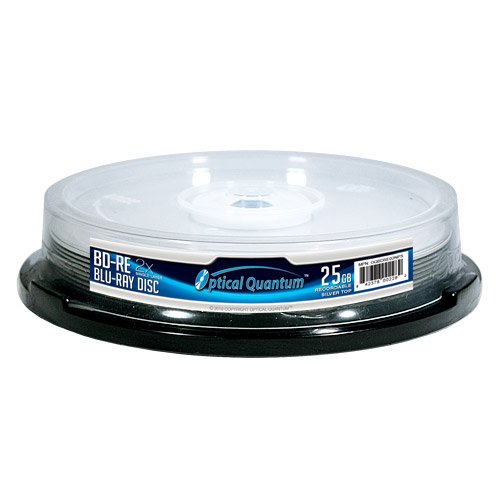 Algopix Similar Product 13 - 10 Pack Optical Quantum 2X 25GB BDRE