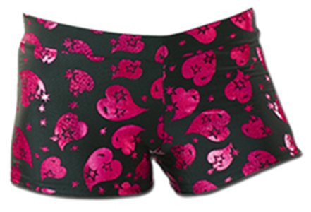 Algopix Similar Product 13 - 5400CH Adult Cheer Heart HOT Short