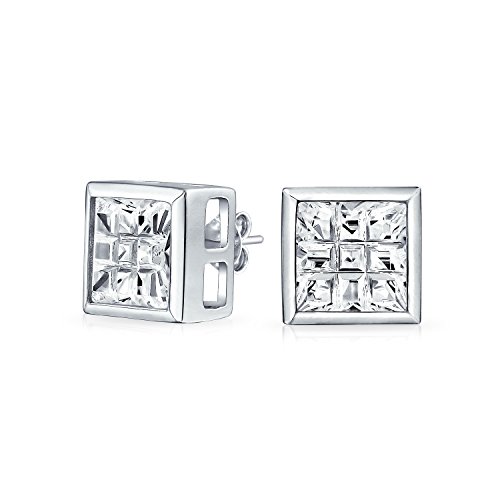Algopix Similar Product 2 - 5CT Invisible Cut CZ Checkboard Cubic